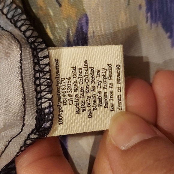 ❣️Silence +Noise watercolor mini dress size L (#468) - Picture 4 of 7